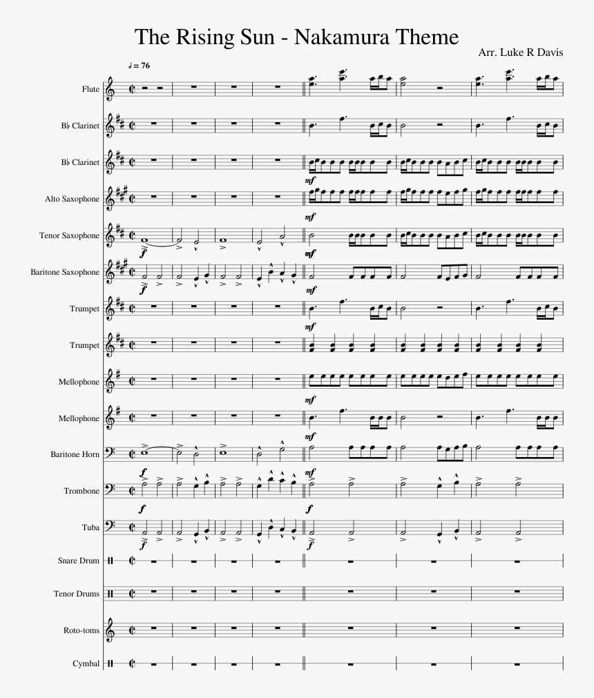 Sucker Flute Sheet Music, HD Png Download, Free Download