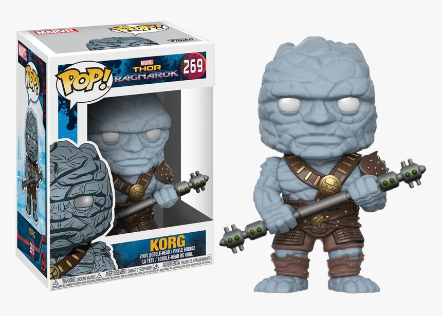 Valkyrie Pop -fun13770 Ragnarok Thor - Thor Ragnarok Korg Pop, HD Png Download, Free Download