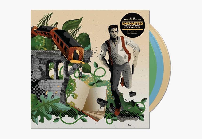 The Nathan Drake Collection Vinyl Soundtrack - Uncharted The Nathan Drake Collection Vinyl, HD Png Download, Free Download
