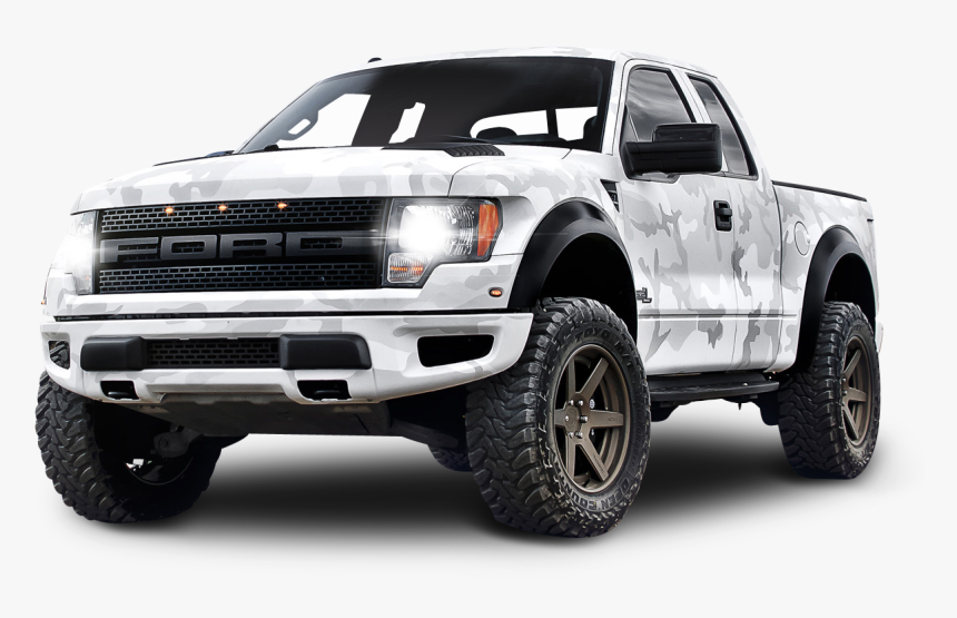 White Ford F 150 Raptor Suv Car Png Image - Ford Raptor Png Transparent, Png Download, Free Download