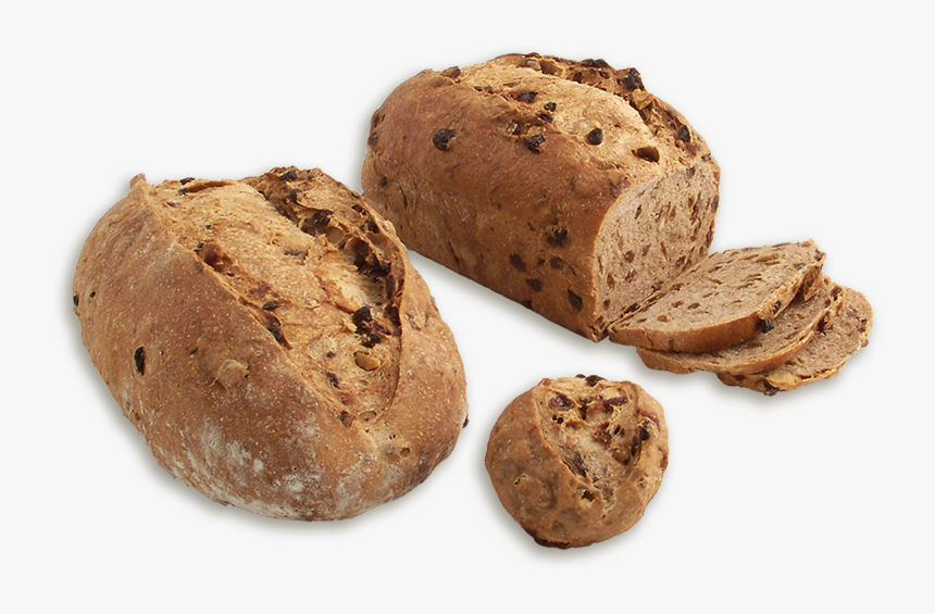 Raisin Cinnamon Walnut - Raisin And Nut Bread Transparent, HD Png Download, Free Download