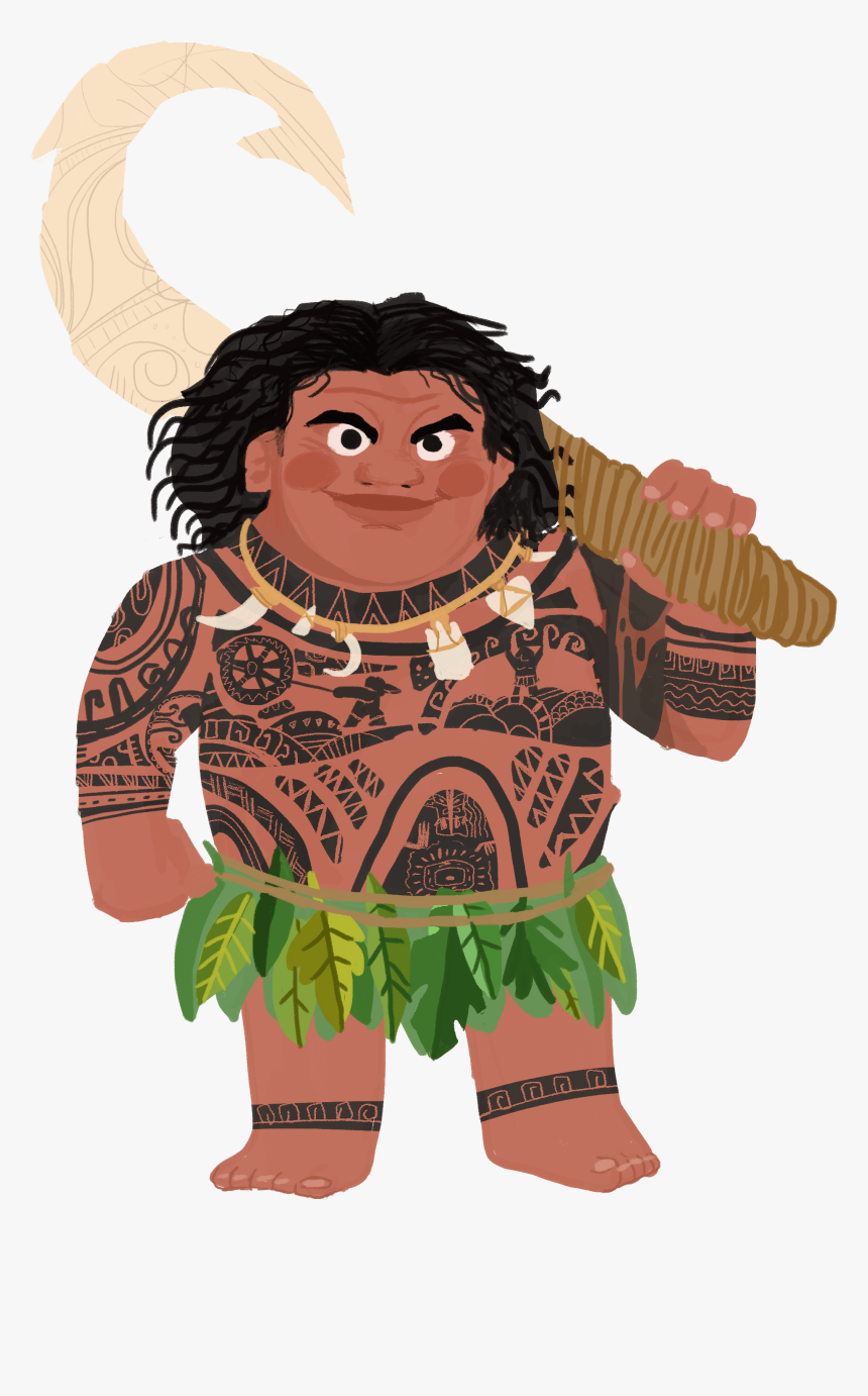 Moana Clipart Maori People Maui Bebe Moana Png Transparent Png Kindpng