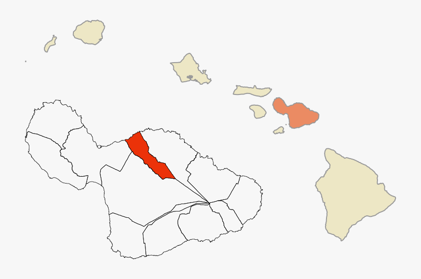 Historic Mokus Of Maui Map - Hamakuapoko Maui, HD Png Download, Free Download