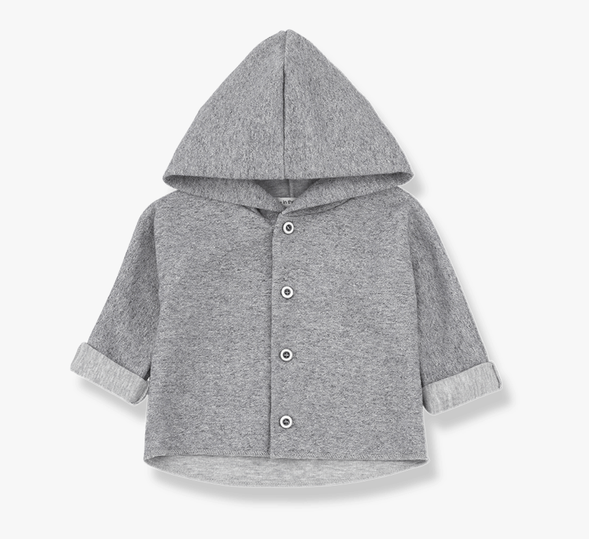 Grey Waldo Hooded Jacket