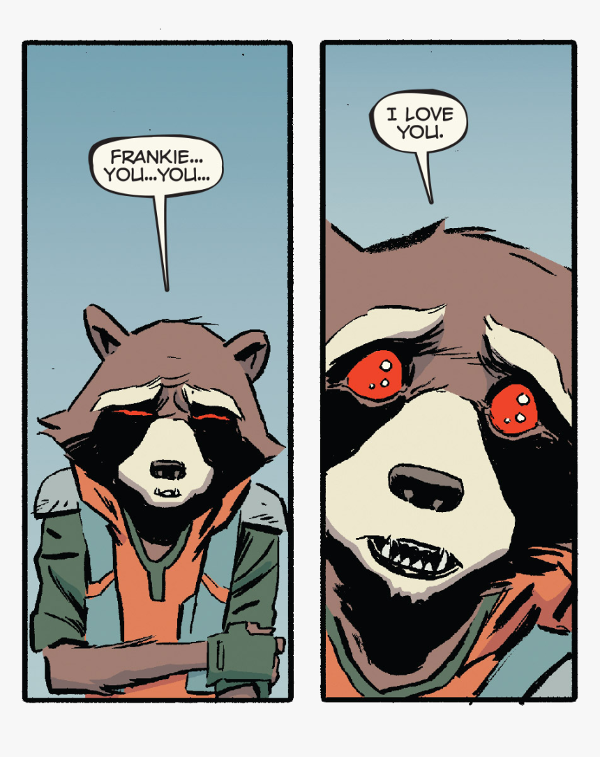 Rocket Loves Frankie
images Are From Rocket Raccoon - Cartoon, HD Png Download, Free Download