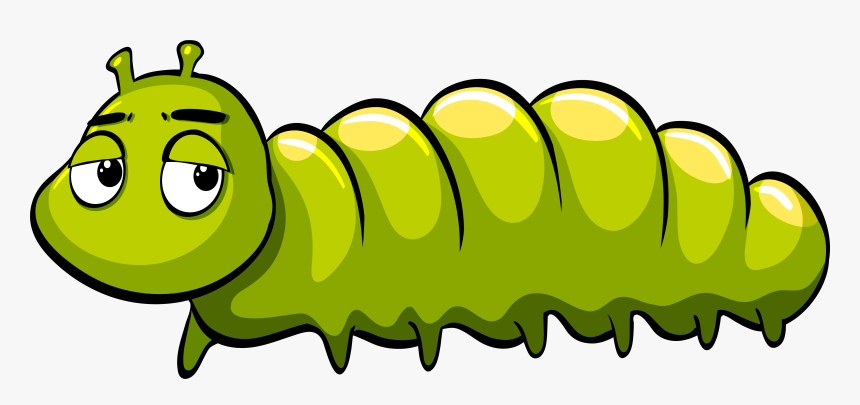 Royalty-free Caterpillar Illustration - Green Caterpillar Cartoon Png, Transparent Png, Free Download