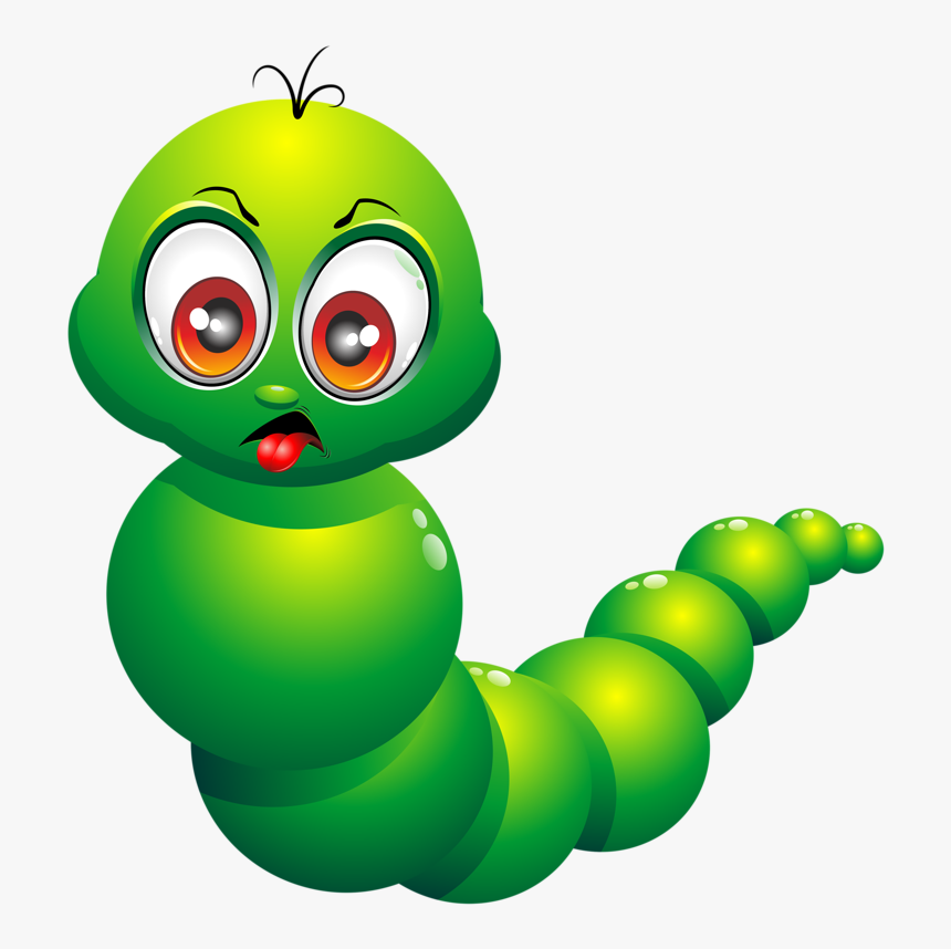 53985 - Cartoon Worms, HD Png Download, Free Download