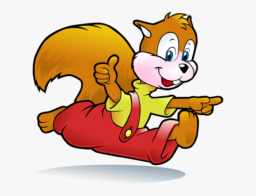 Rodent-2023320 960 720 - Cartoon Squirrel Running Png, Transparent Png, Free Download