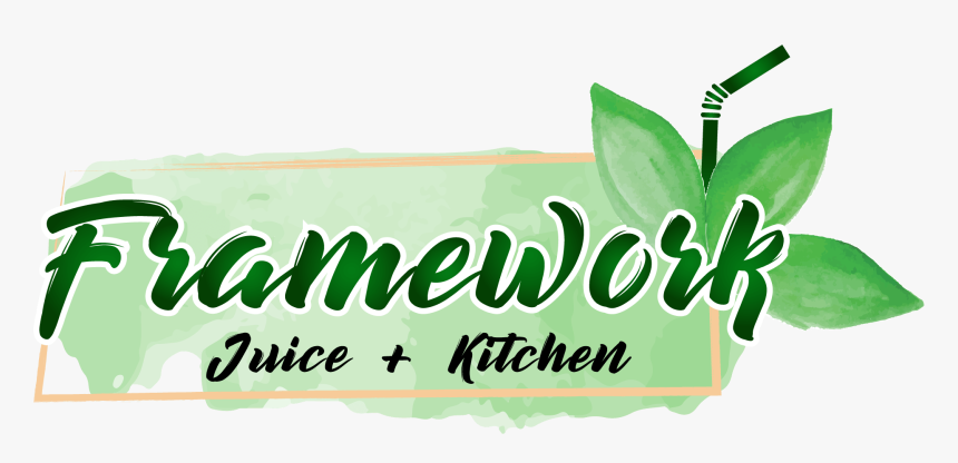 Framework Juice Kitchen - Calligraphy, HD Png Download, Free Download