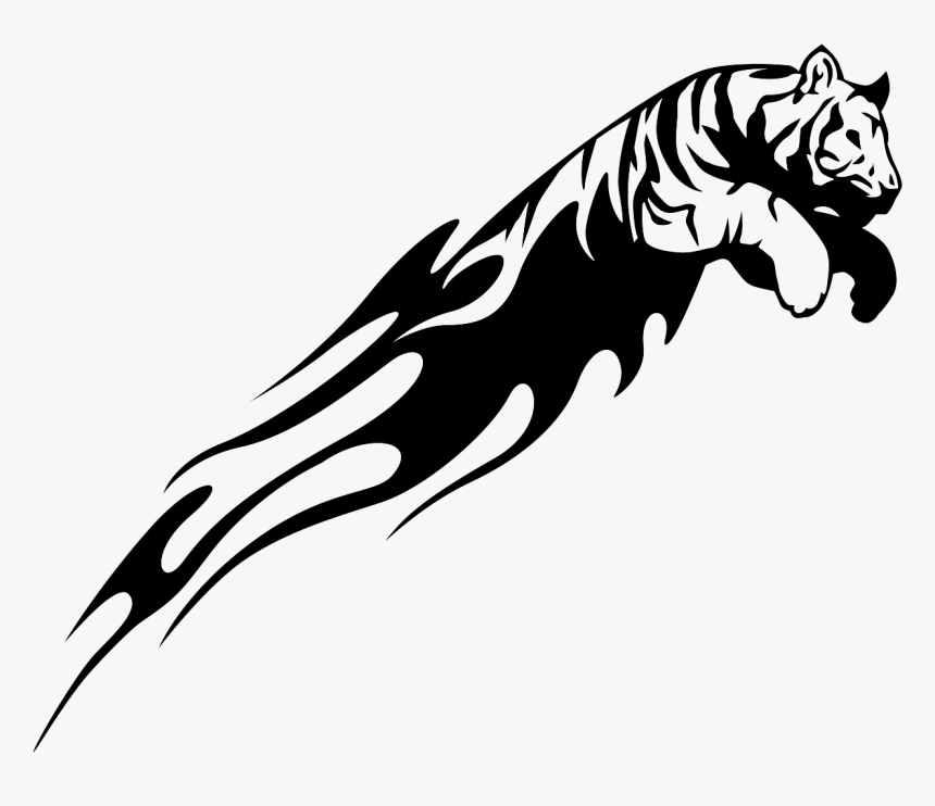 Tiger Drawing Transparent Background, HD Png Download, Free Download