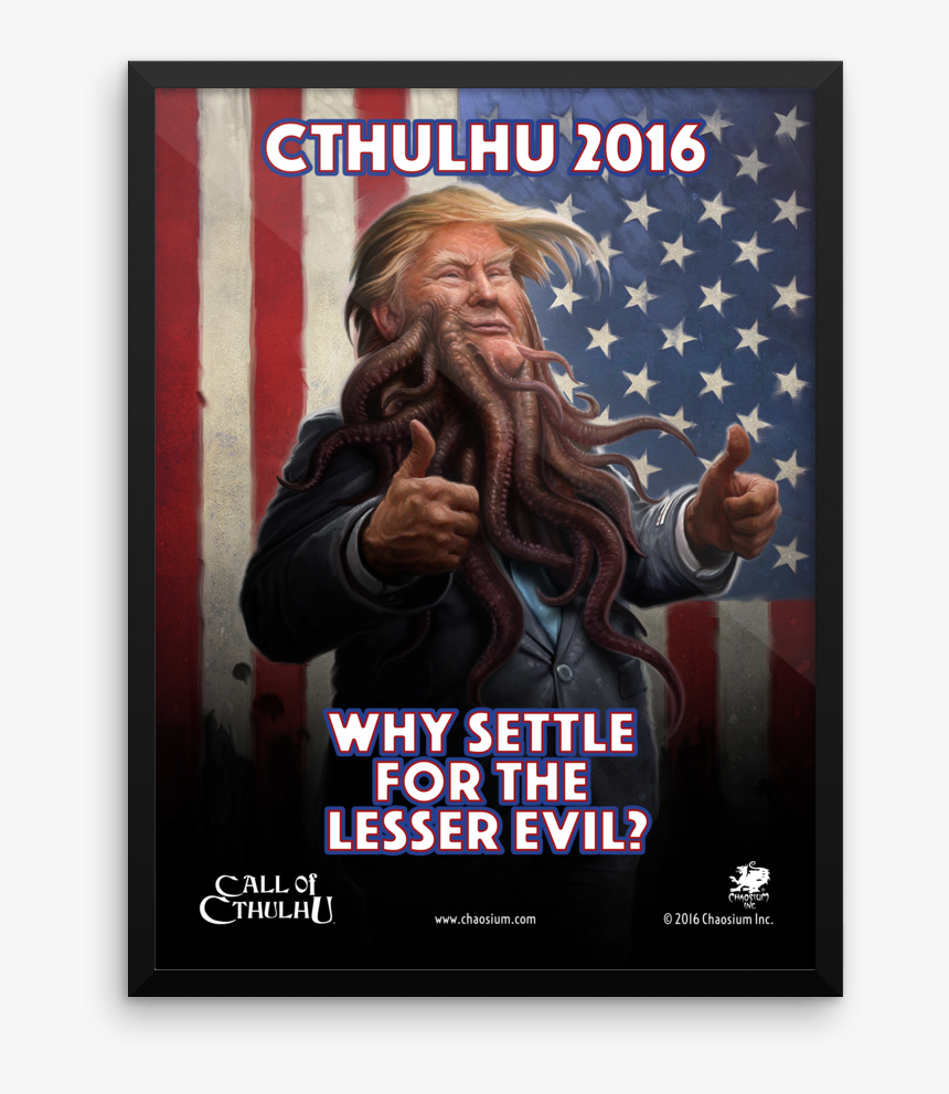 Cthulhu For President Trump, HD Png Download, Free Download