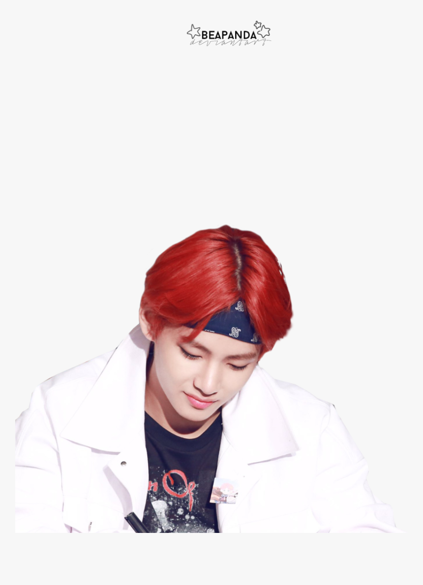 Taehyung Png And Bts Png Image - Taehyung Red Png, Transparent Png, Free Download