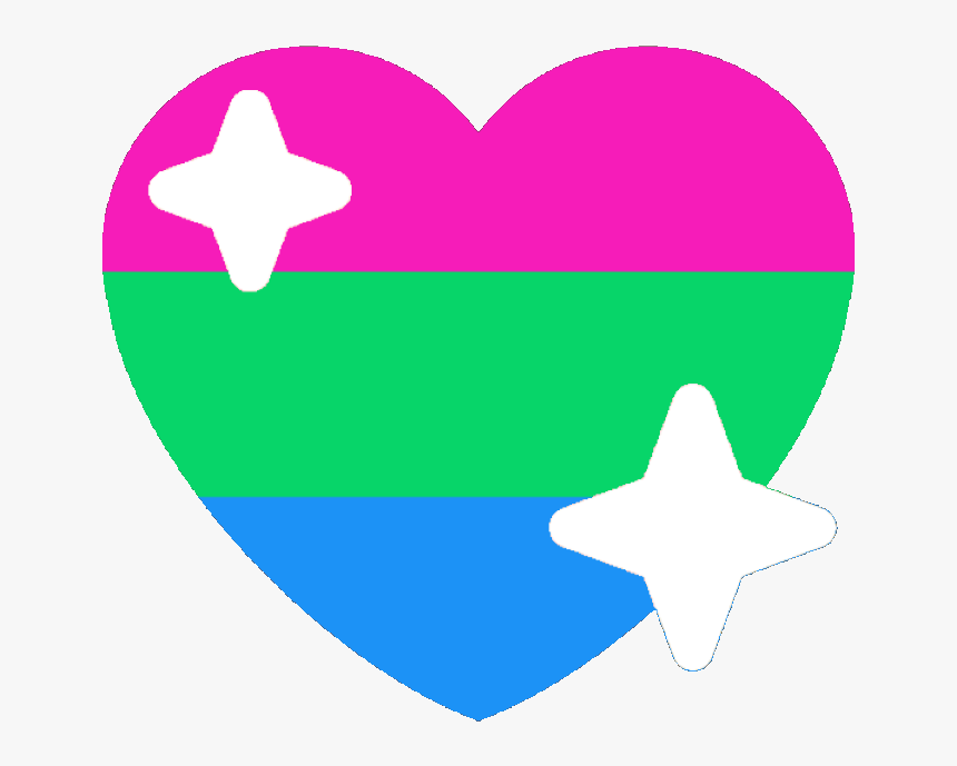 Discord Poly Pride Heart Emojis, HD Png Download, Free Download