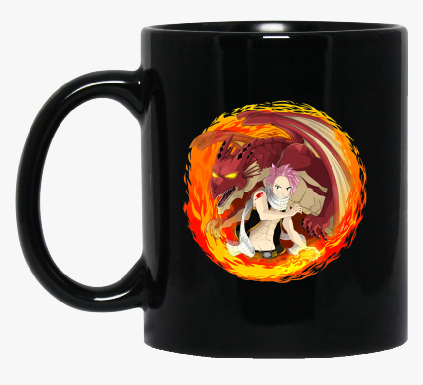 Fire Natsu Fairy Tail Mug - Don T We Mugs, HD Png Download, Free Download