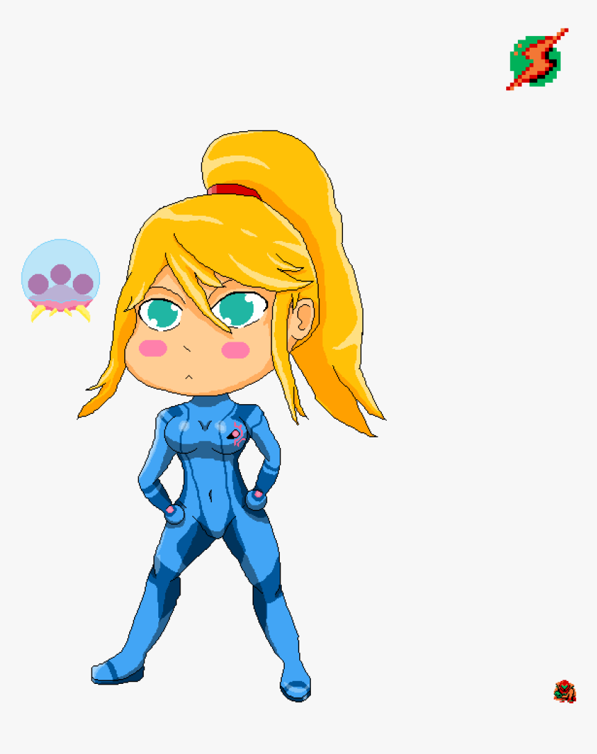 Chibi Samus Aran, HD Png Download, Free Download