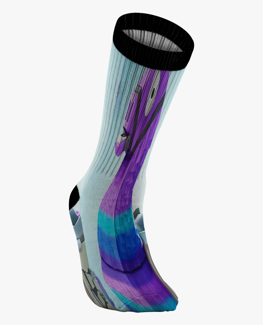 Loot Llama All-over Print Socks - Sock, HD Png Download, Free Download