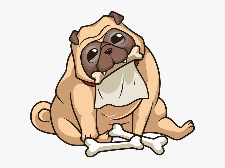 Bb Pl Strong Pug-01 - Pug, HD Png Download, Free Download