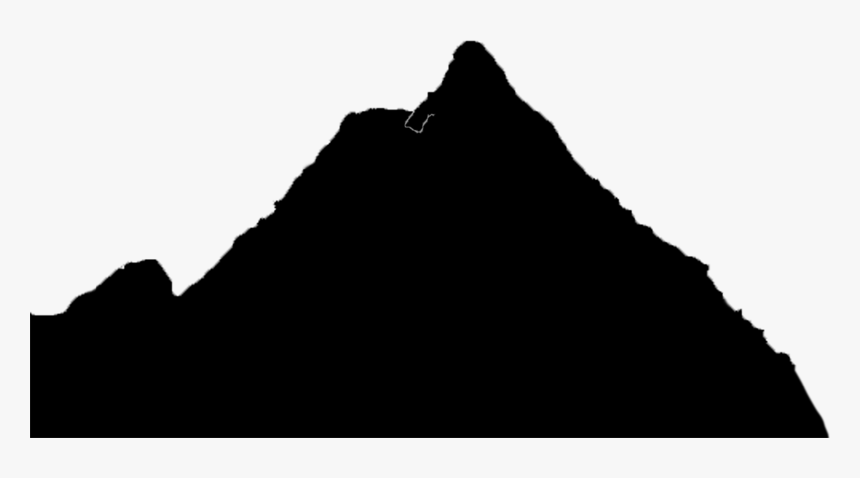 Mountain Silhouette - Silhouette, HD Png Download, Free Download