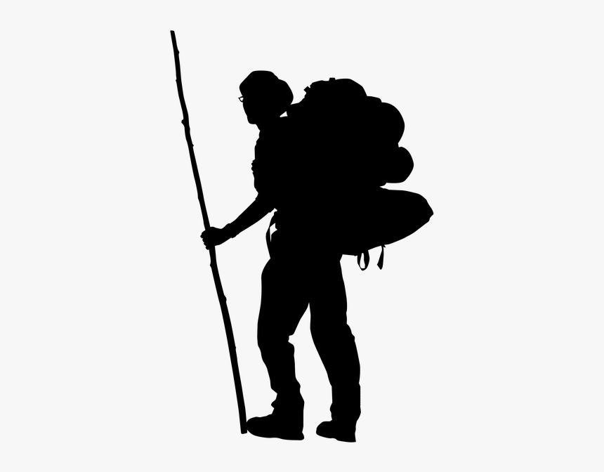 Adventure, Silhouette, Climb, Mountain, Nature, Outdoor - Silhouette Climb, HD Png Download, Free Download