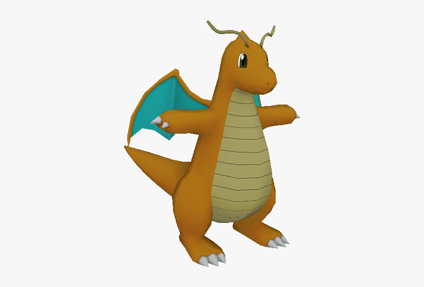 Download Zip Archive - Dragonite Model, HD Png Download, Free Download