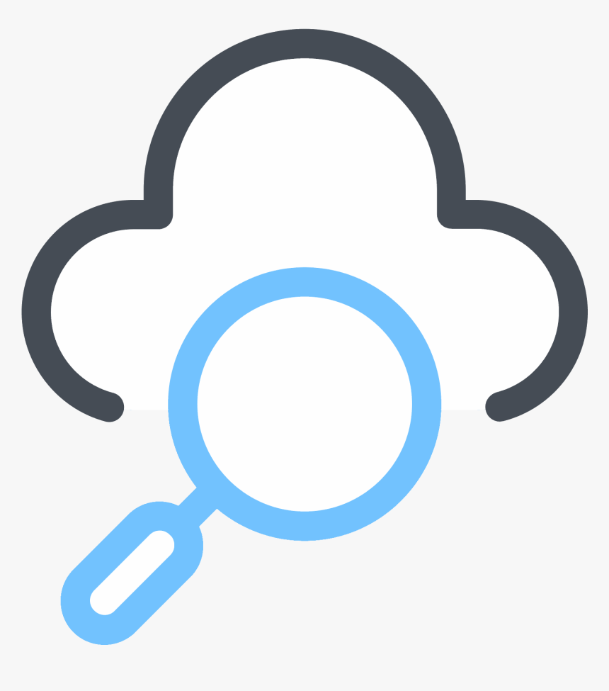 Search In Cloud Icon - Pacman And Pacwoman, HD Png Download, Free Download