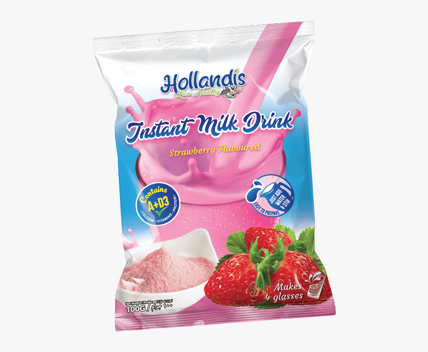 Transparent Strawberry Milk Png - Convenience Food, Png Download, Free Download