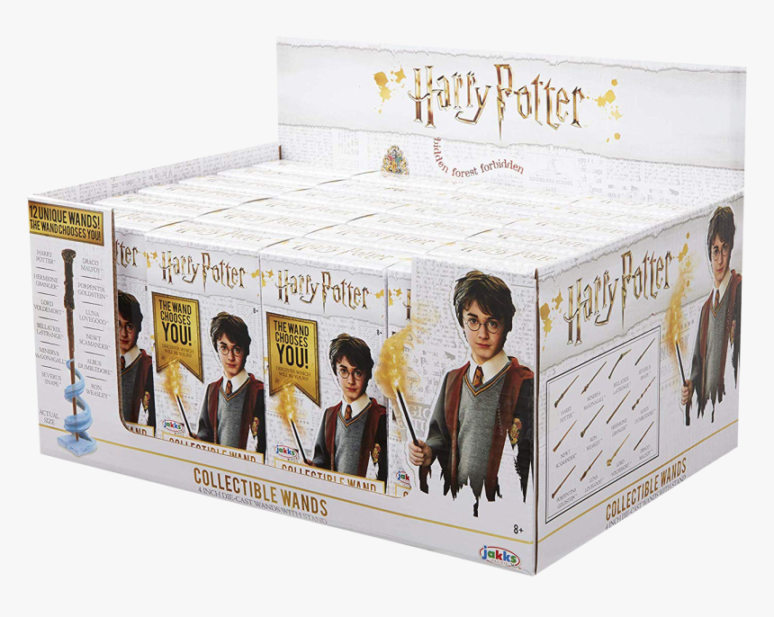 Harry Potter Diecast Wands Blind Box Wave 3 Display, HD Png Download, Free Download