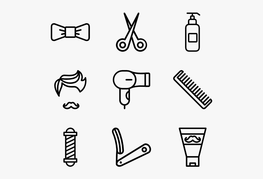 Barber - Icon Barbershop, HD Png Download, Free Download