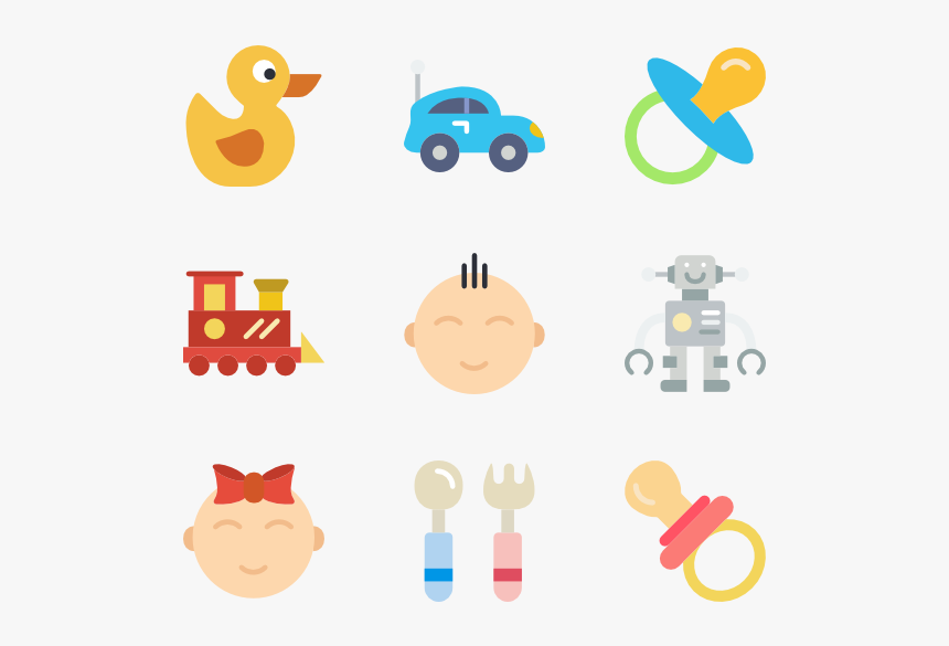 Baby Collection - Baby Icon Vector Png, Transparent Png, Free Download