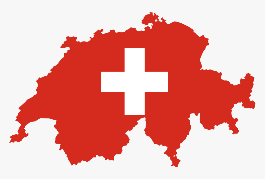 Swiss Election - Switzerland Flag Map, HD Png Download, Free Download