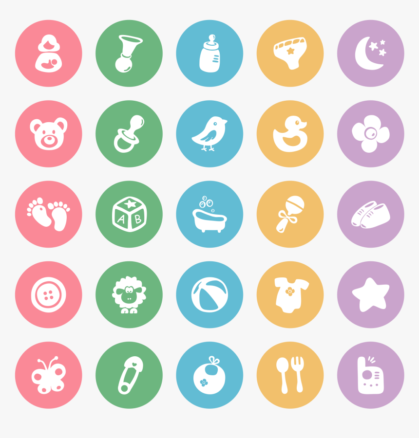 Baby Icons, HD Png Download, Free Download