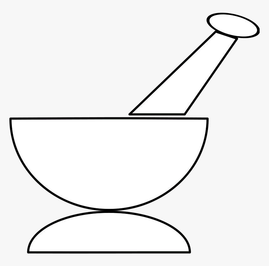 Mortar, Pestle, Grind, Tool, Herbal, Medicine, Herbs - Mortar And Pestle Animated, HD Png Download, Free Download