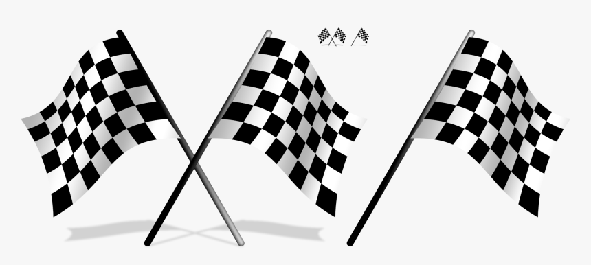 Draughts Check Drapeau Xc3xa0 Damier Racing Flags Clip - Transparent Race Flag Png, Png Download, Free Download