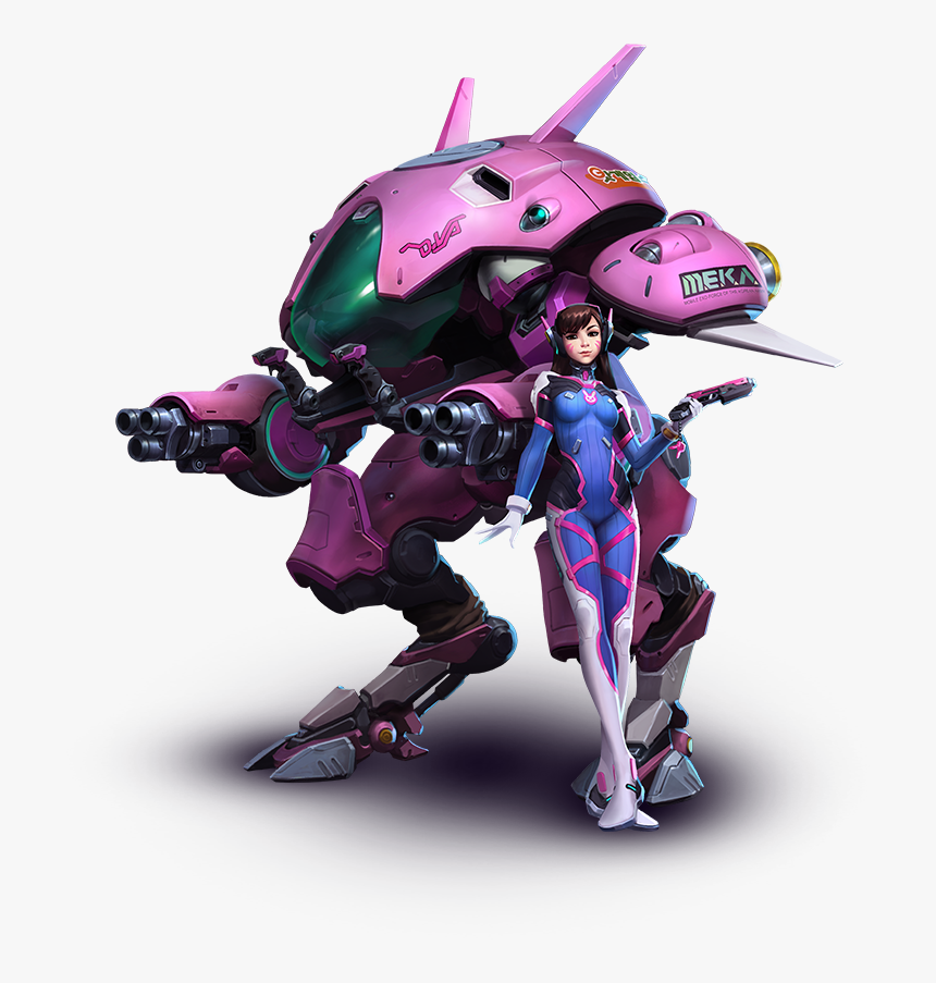 Heroes Of The Storm Dva, HD Png Download - kindpng