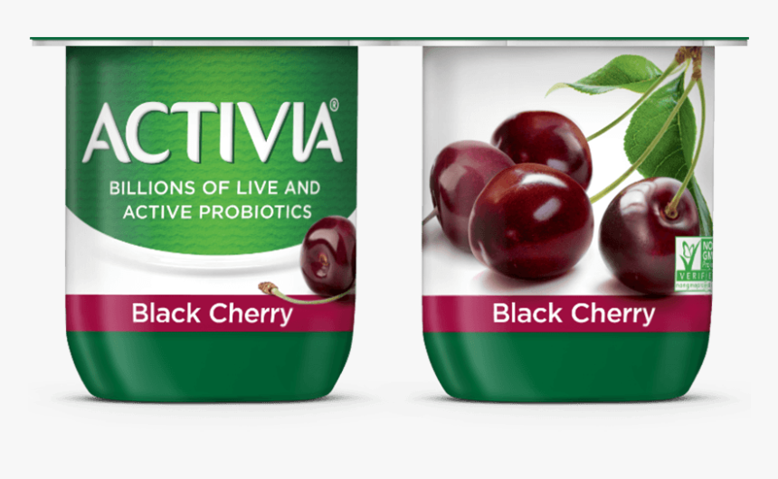 Activia Probiotic Blended Lowfat Yogurt Black Cherry - Natural Foods, HD Png Download, Free Download