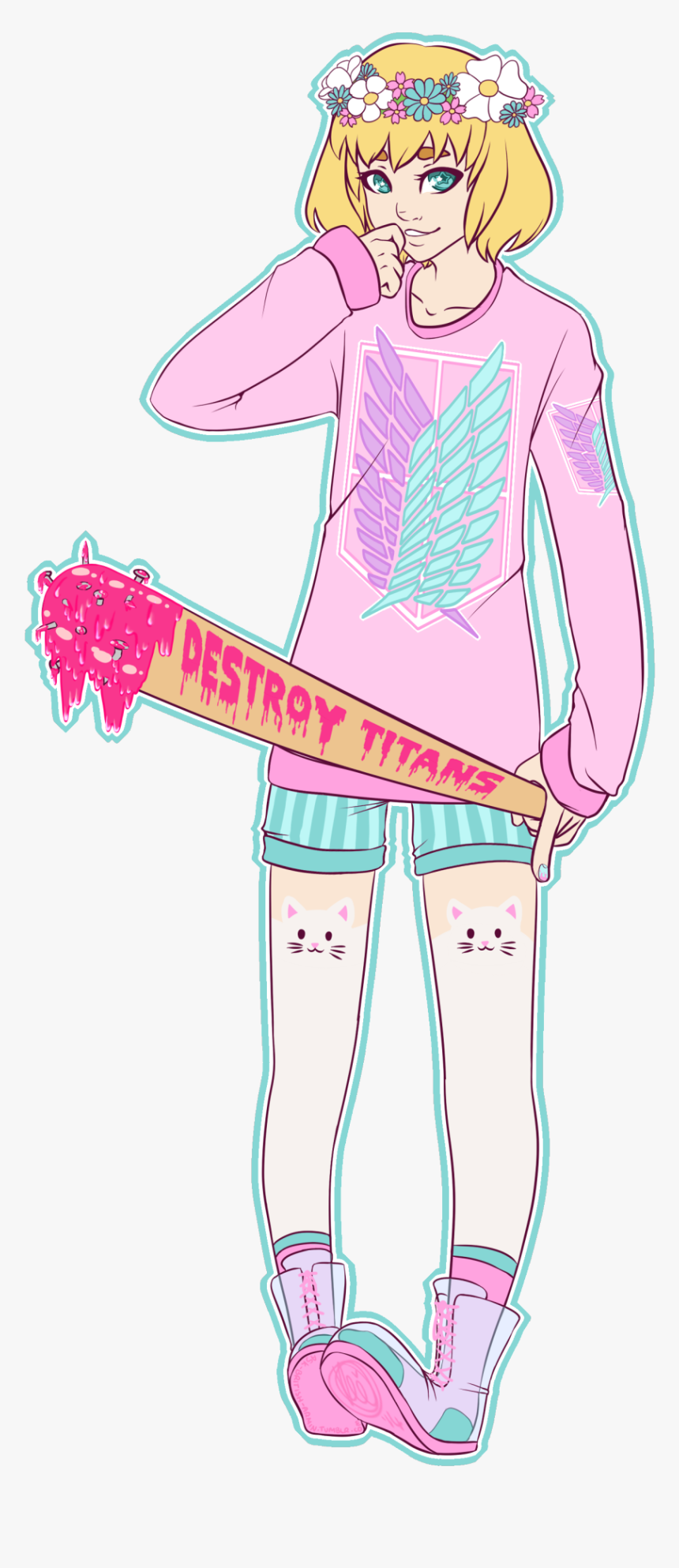 Kawaii My Art Pastel Harajuku Fairy Kei Armin Jfashion, HD Png Download, Free Download