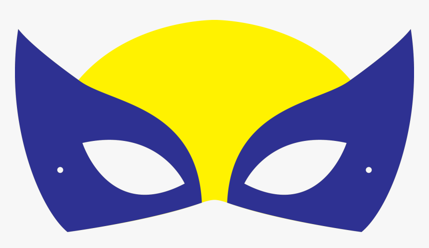 Wolverine Clipart Mask - Antifaz De Wolverine Para Imprimir, HD Png  Download - kindpng