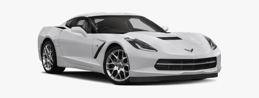 New 2019 Chevrolet Corvette Stingray - Corvette 2017 White And Black, HD Png Download, Free Download