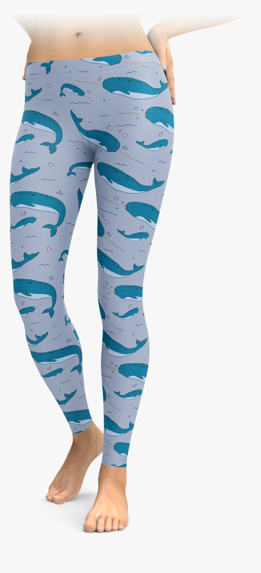 Transparent Narwhale Png - Leggings, Png Download, Free Download