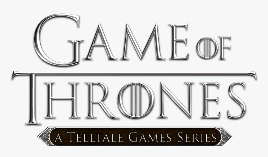 Game Of Thrones Logo Png - Game Of Thrones Telltale Logo, Transparent Png, Free Download