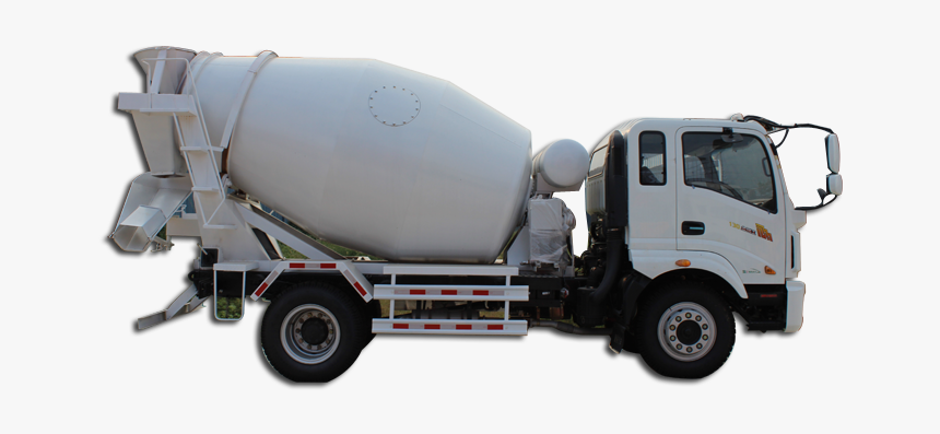 Detailed Introduction Of Concrete Mixer Truck - Trailer Truck, HD Png Download, Free Download