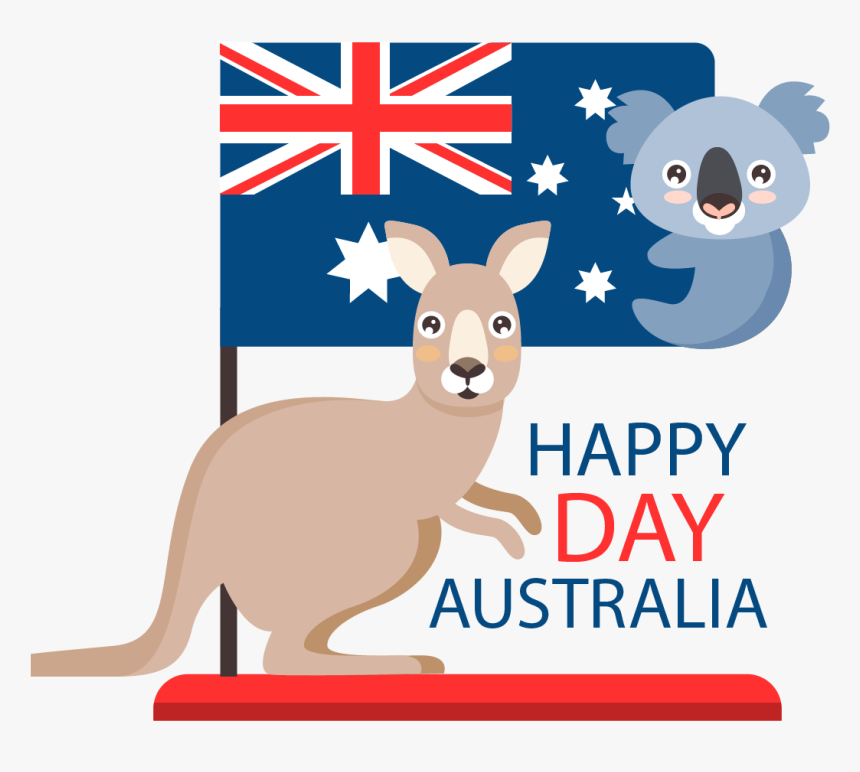 Shepherd Australia Festival Of Kangaroo Flag Koala - Flag Of Australia, HD Png Download, Free Download