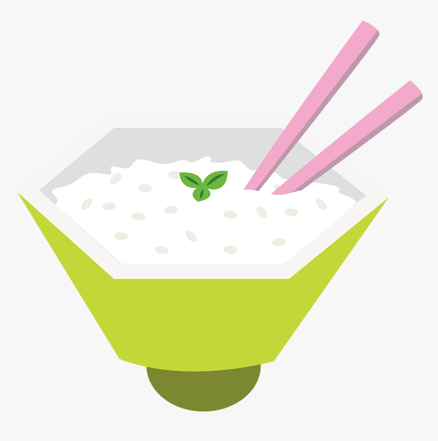 Illustration Of Chopsticks In Rice In Japan - Dessert, HD Png Download, Free Download