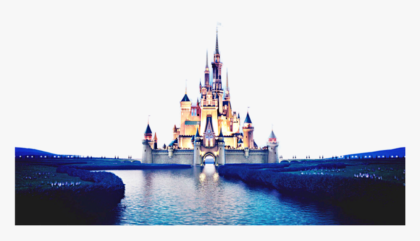 Transparent Disney Castle Clipart Black And White - Disney Castle Logo Png, Png Download, Free Download