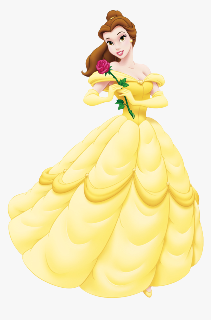 Belle Png Pic - Disney Belle In Yellow Dress, Transparent Png - kindpng