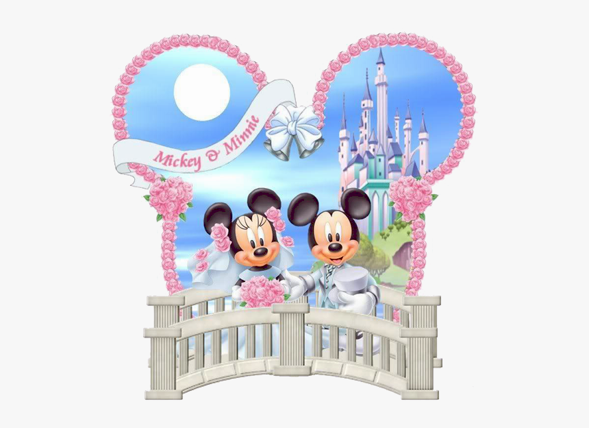 Disney Castle Clipart 2 - Mickey And Minnie Mouse Castle, HD Png Download, Free Download