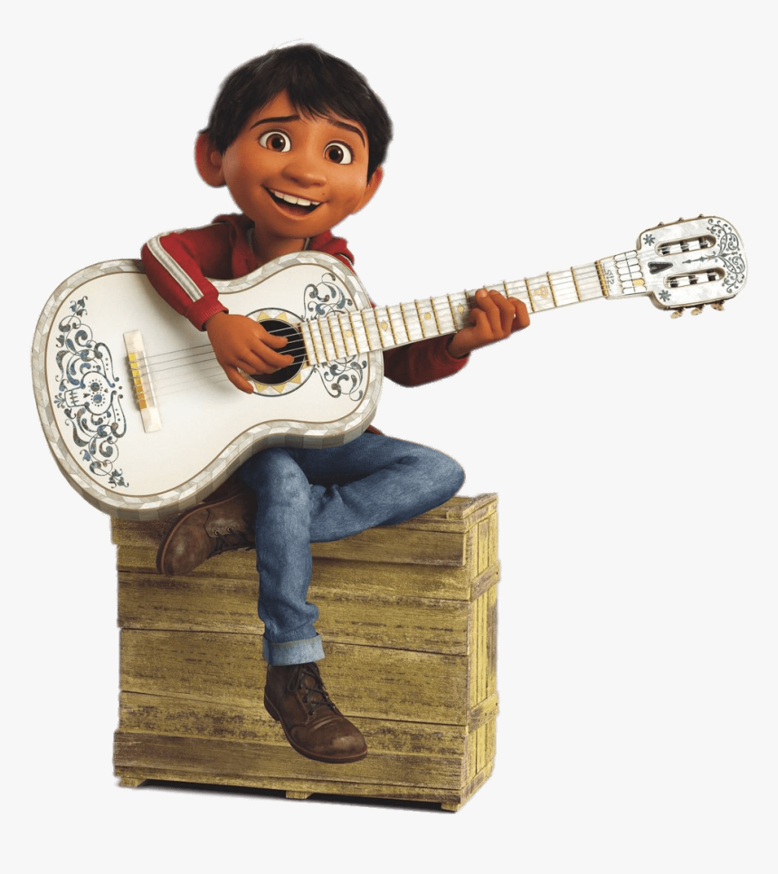 Miguel Sitting On Wooden Crate - Miguel Coco, HD Png Download, Free Download