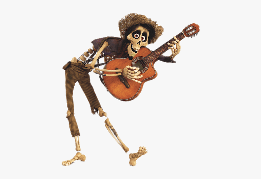 Hector Playing The Guitar - Coco Hector Guitar, HD Png Download, Free Download