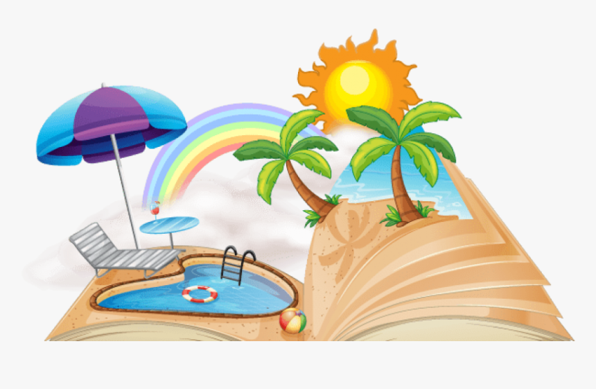 cover page summer holiday homework clipart