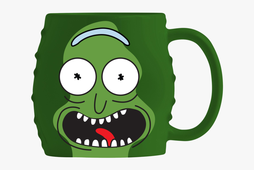 Pickle Rick Mug, HD Png Download, Free Download